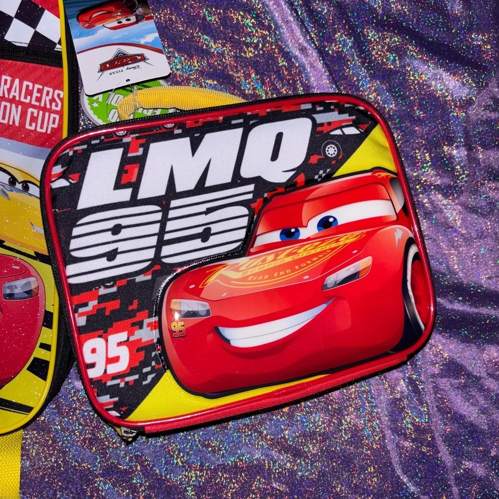 Disney Lightning McQueen backpack Set